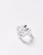 ear cuff with faux micro pearl design