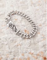 Ed Hary death before dishonor dagger chunky bar bracelet